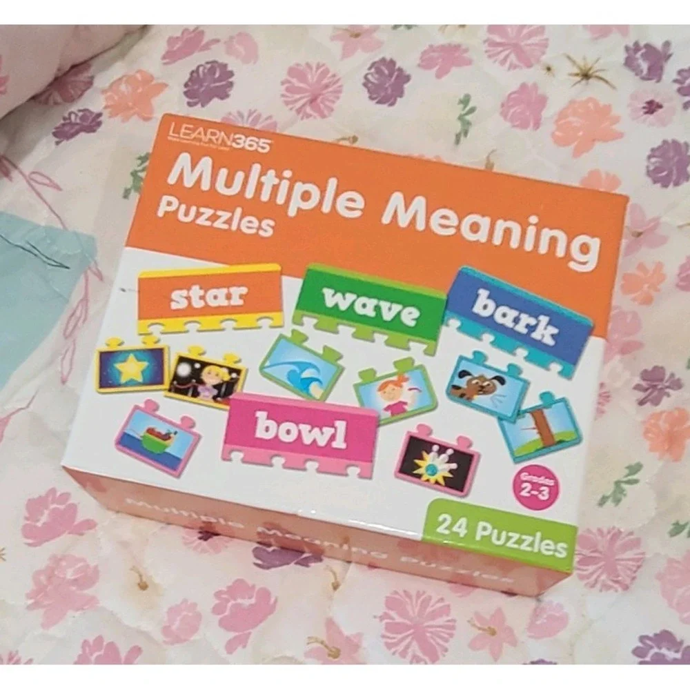 LEARN 365 multiple meaning puzzle cards
